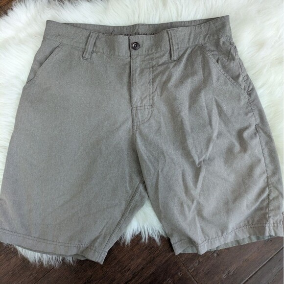 Prana Men's Casual Khaki Shorts Polyester Elastene quick dry Size 32 - Picture 1 of 7